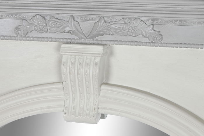 DKD Home Decor Espejo Sam versalles Blanco 115 x 10 x 142 cm