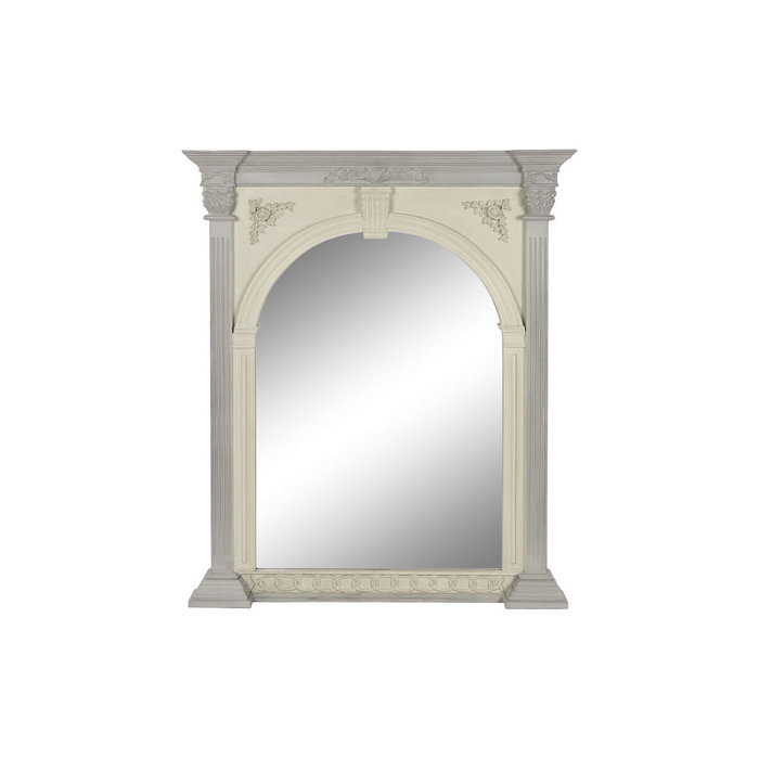 DKD Home Decor Espejo de Mango Blanco 115x10x142 cm DKD Home Decor Espejo de Mango Blanco 115x10x142 cm
