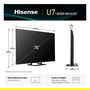 Hisense 75U7Q Mini-LED Smart TV 75" Negro 189 cm con Quantum Dot Colour y Modo Juego 144Hz