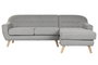 DKD Home Decor Sofá Scandi Topo Natural 226 cm