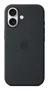 Apple MGF14ZM/A Funda de Silicona con MagSafe para iPhone 17 - Negro, 45% silicona reciclada, interior de microfibra, protección contra caídas y rayones, carga inalámbrica