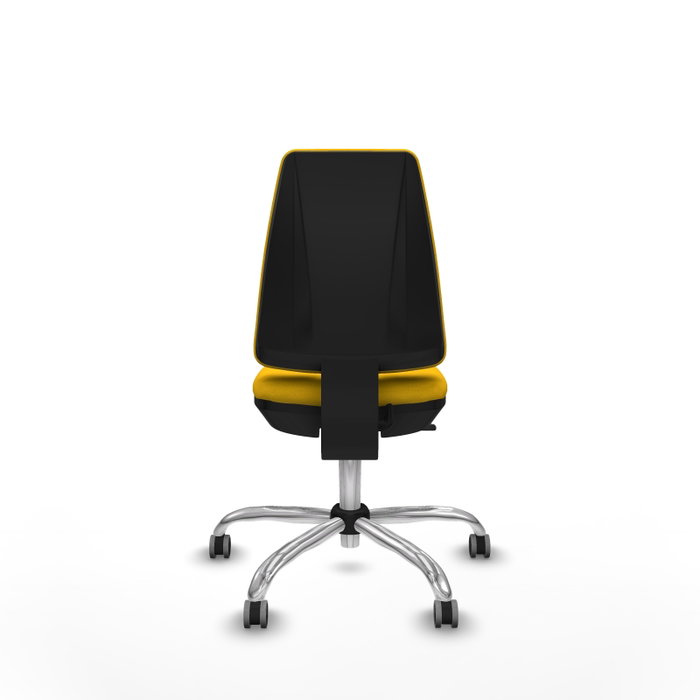 PIQUERAS Y CRESPO Silla de oficina Elche Amarillo sin brazos PIQUERAS Y CRESPO Silla de oficina Elche Amarillo sin brazos