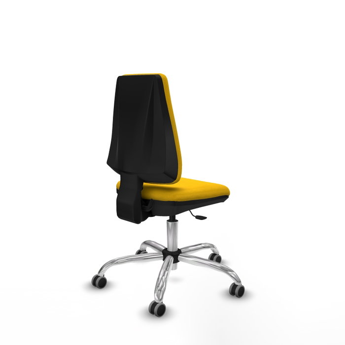 PIQUERAS Y CRESPO Silla de oficina Elche Amarillo sin brazos PIQUERAS Y CRESPO Silla de oficina Elche Amarillo sin brazos