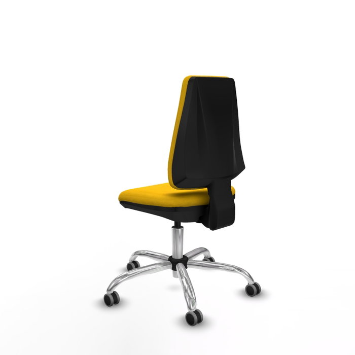 PIQUERAS Y CRESPO Silla de oficina Elche Amarillo sin brazos PIQUERAS Y CRESPO Silla de oficina Elche Amarillo sin brazos