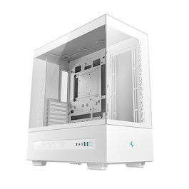 Deepcool CH690 DIGITAL Caja de PC Torre Blanca con Pantalla LCD para Gaming ATX/Micro-ATX/Mini-ITX