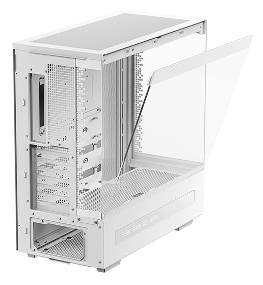 Deepcool CH690 DIGITAL Caja de PC Torre Blanca con Pantalla LCD para Gaming ATX/Micro-ATX/Mini-ITX
