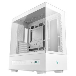 Deepcool CH690 DIGITAL Caja de PC Torre Blanca con Pantalla LCD para Gaming ATX/Micro-ATX/Mini-ITX