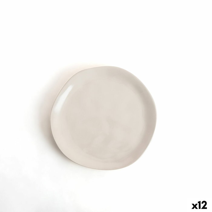 Bidasoa Plato Postre Cerámico Cosmos 20 cm (12 Unidades)