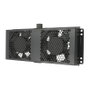 Extralink Unidad de enfriamiento con 2 ventiladores y cable para termostato