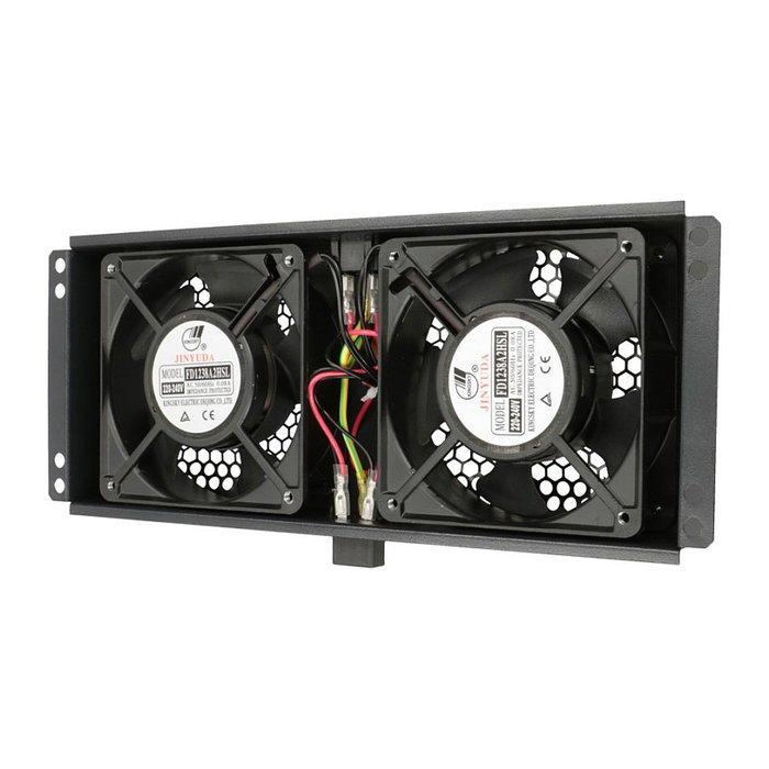 Extralink Unidad de enfriamiento con 2 ventiladores y cable para termostato Extralink Unidad de enfriamiento con 2 ventiladores y cable para termostato
