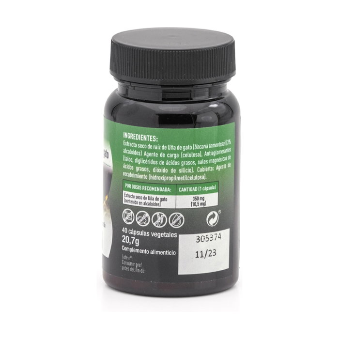 Plameca Uña De Gato Capsudiet 40 cápsulas