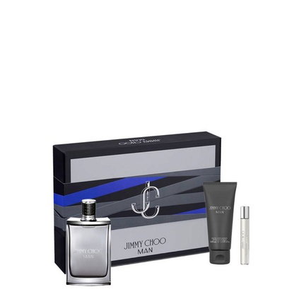 Jimmy Choo Man Gift Set Eau de Toilette 100 ml + Gel de Ducha 100 ml + EDT 7.5 ml Jimmy Choo Man Gift Set Eau de Toilette 100 ml + Gel de Ducha 100 ml + EDT 7.5 ml