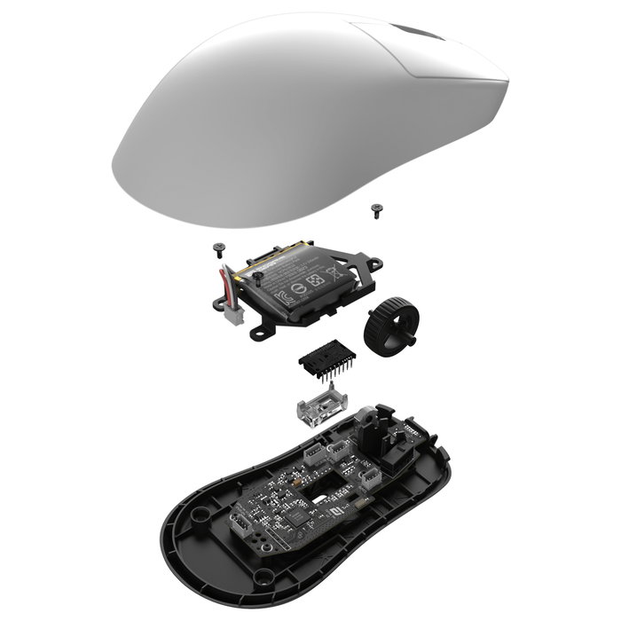 Endgame Gear OP1w 4k v2 Ratón Gaming Inalámbrico 4.000Hz - Blanco