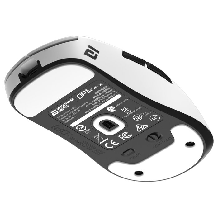 Endgame Gear OP1w 4k v2 Ratón Gaming Inalámbrico 4.000Hz - Blanco