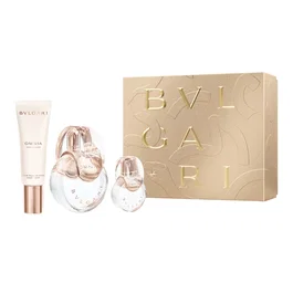 Bvlgari Omnia Crystalline Set para Mujer con Eau De Toilette y Crema de Manos
