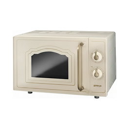 Gorenje MO4250CLI Microondas con Grill 20L 700W Beige Crem/Gold Encimera