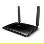 TP-Link TL-MR150 Router inalámbrico 4G LTE con 4 puertos LAN, Wi-Fi 2.4 GHz 300 Mbps, Soporte 3G/4G y VPN, Negro