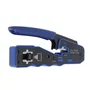 Phasak TD 020 Crimpadora Profesional Fastcrimp para Conectores RJ45 (8P8C) - Compatible Cat 5/5e/6/6A/7 UTP/FTP/SFTP con Pelacables y Cortador Integrado