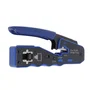 Phasak TD 020 Crimpadora Profesional Fastcrimp para Conectores RJ45 (8P8C) - Compatible Cat 5/5e/6/6A/7 UTP/FTP/SFTP con Pelacables y Cortador Integrado