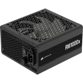 Corsair CP-9020271-EU Fuente de Alimentación 1000W RM1000x Modular ATX 3.1 PCIe 5.1 Cybenetics Gold Ventilador 140mm Silencioso Zero RPM
