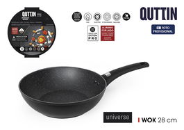 Quttin Sarten Wok 28 cm Universe (6 Unidades)