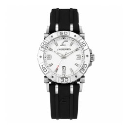 Chronotech RW0038 con correa de silicona negra