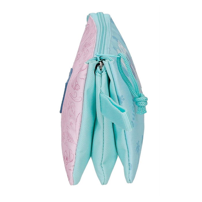 Joumma Bags Portatodo Beach & Love Stitch Disney triple 22x12x5 cm Poliéster