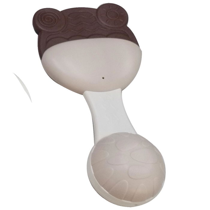 Tachan Pack 3 Sonajeros y Mordedor +0 Meses para Bebés, 2 en 1 con Material Blandito para Aliviar Dolor de Dientes