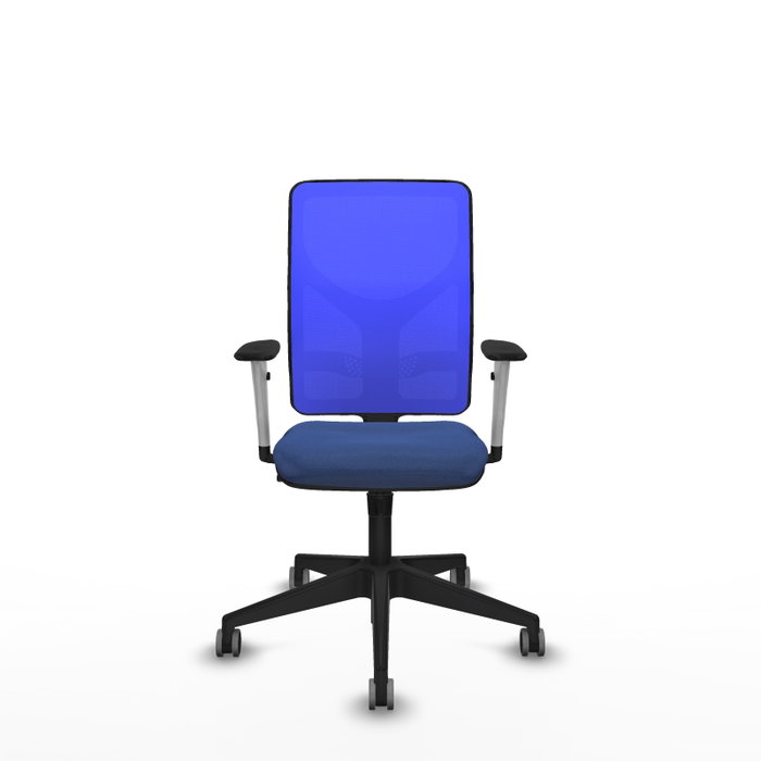 PIQUERAS Y CRESPO Silla de oficina Motilla con mecanismo Sincro en azul PIQUERAS Y CRESPO Silla de oficina Motilla con mecanismo Sincro en azul
