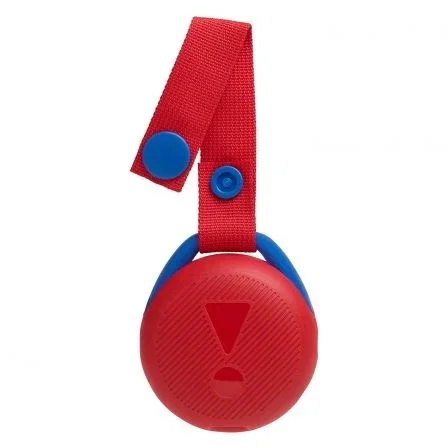 ALTAVOZ BLUETOOTH INFANTIL JBL JR POP RED - 3W - BT4.2 - ANILLO ILUMINADO - IPX7 RESIST. AL AGUA - BATERÍA 600MAH - CORREA
