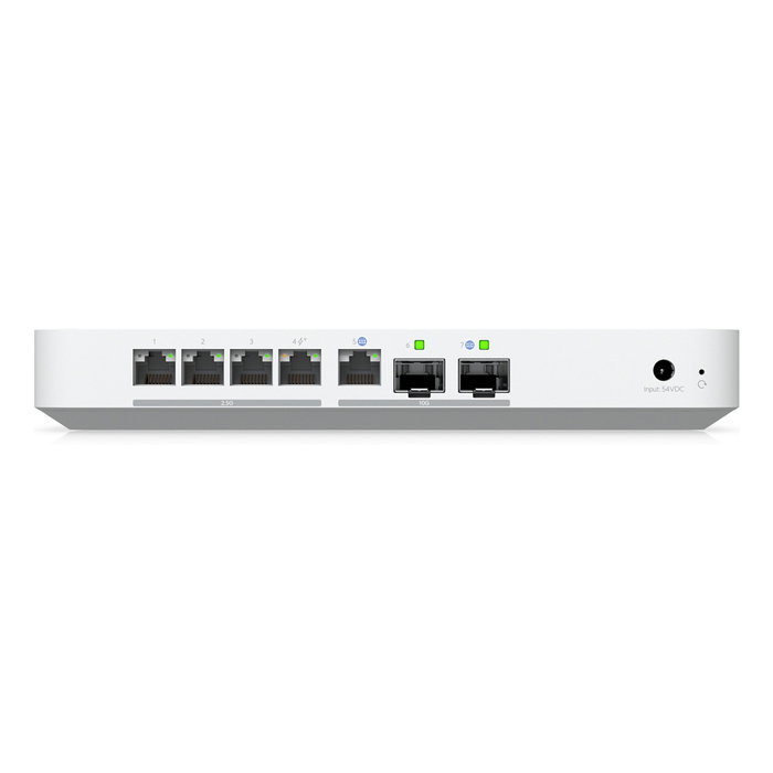 Ubiquiti UniFi UXG-Fiber Gateway 10G con Switch 2.5 GbE Ubiquiti UniFi UXG-Fiber Gateway 10G con Switch 2.5 GbE