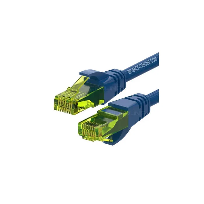 WP Cable de red Cat. 6A U-UTP 0,5 m Azul