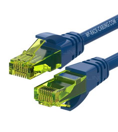 WP Cable de Red Cat6a U/UTP Azul 0,5 m WPC-PAT-6AU005B