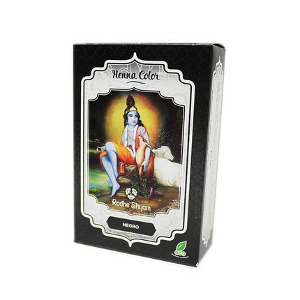 Radhe Shyam Henna en Polvo Negro