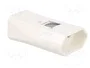 PAWBOL Conector de alimentación AC hembra 2P 250V AC blanco