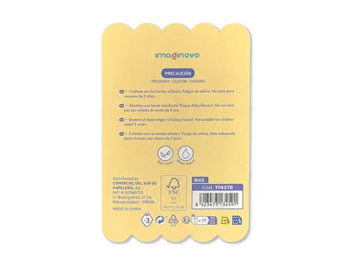 Imaginovo Bloc Notas Adhesivas Meow Fantasía 20 Hojas 70x70 mm