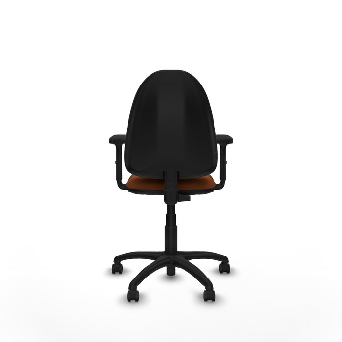 PIQUERAS Y CRESPO Silla de oficina Aýna Marrón con Brazos 2D PIQUERAS Y CRESPO Silla de oficina Aýna Marrón con Brazos 2D