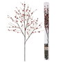 GSC Evolution Rama decorativa LED de bayas rojas 0,8M Luz cálida