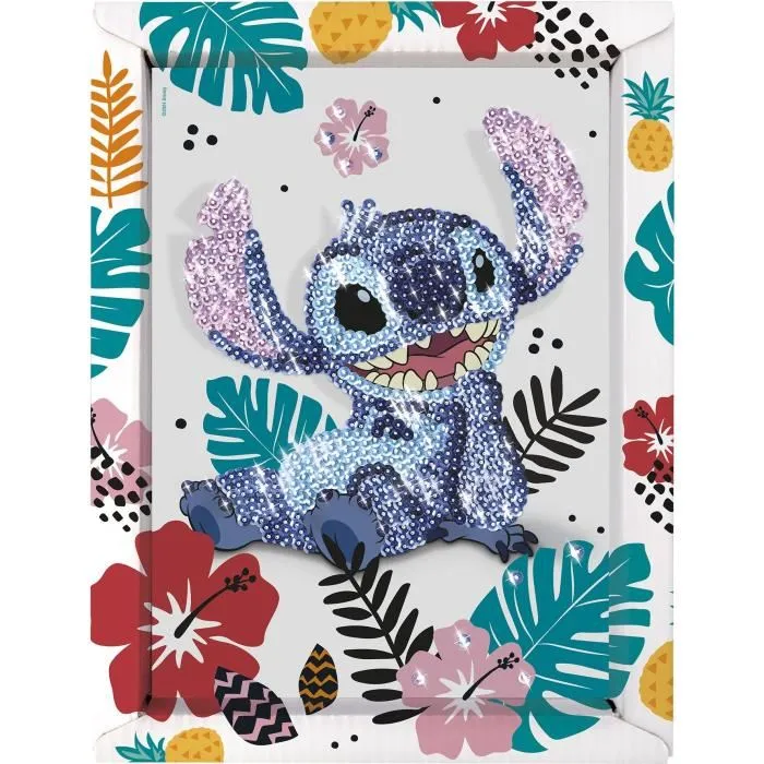 Lansay LAN3181860203279 Colección de lentejuelas STITCH, juego creativo, set Disney Stitch, a partir de 7 años Lansay LAN3181860203279 Colección de lentejuelas STITCH, juego creativo, set Disney Stitch, a partir de 7 años