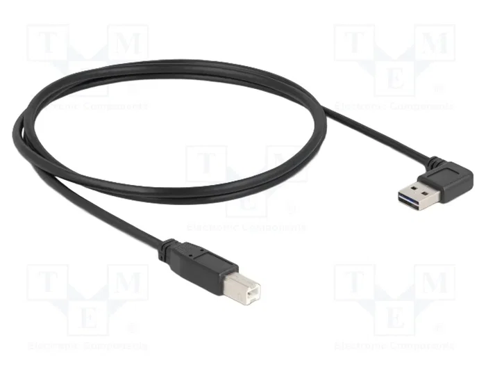 DeLOCK Cable USB 2.0 A a B de 1 m Macho/Macho Negro DeLOCK Cable USB 2.0 A a B de 1 m Macho/Macho Negro