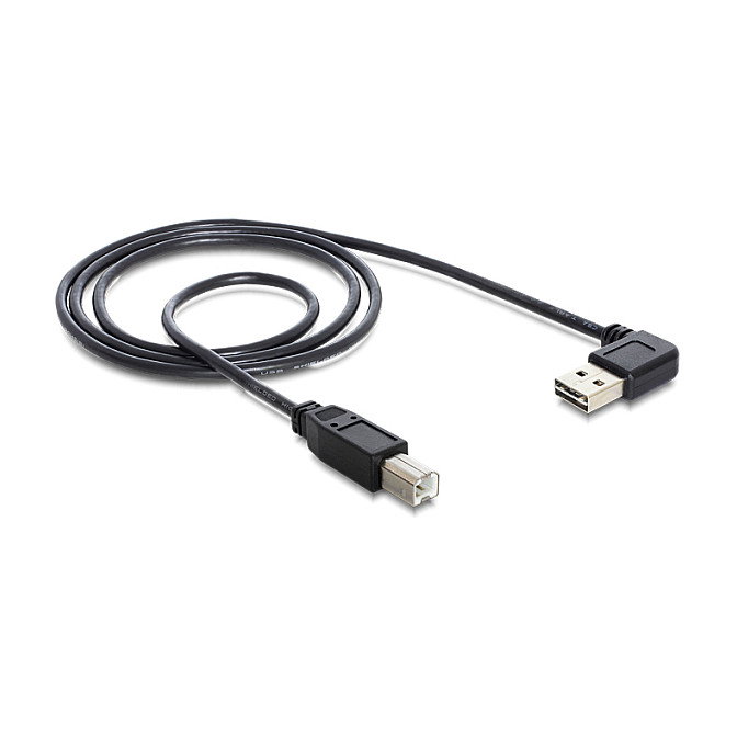 DeLOCK Cable USB 2.0 A a B Macho/Macho 1m Negro