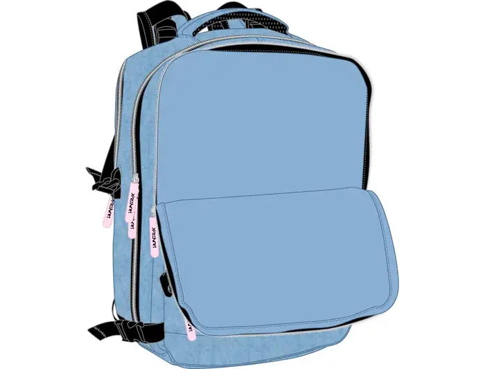 Safta Mochila K-Pop Demon Hunters X para portátil de 15.6" | Mochila de viaje y cabina | Dimensiones 44x29x19 cm Safta Mochila K-Pop Demon Hunters X para portátil de 15.6" | Mochila de viaje y cabina | Dimensiones 44x29x19 cm