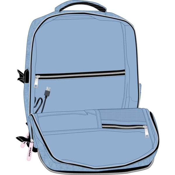 Safta Mochila Viaje Cabina K-Pop Demon Hunters Huntr/X para Portátil 15,6'' Safta Mochila Viaje Cabina K-Pop Demon Hunters Huntr/X para Portátil 15,6''