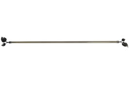 DKD Home Decor Barra Cortina Dorado Metal 160 x 16 x 16 cm Extensible hasta 300 cm (4 Unidades)