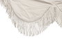 DKD Home Decor Hamaca Blanco 100 x 5 x 200 cm Algodon Abeto con Flecos