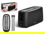 Argon Tostadora Doble Larga Negro 1400W 38x17x14cm Metal y Plástico (Set de 4)