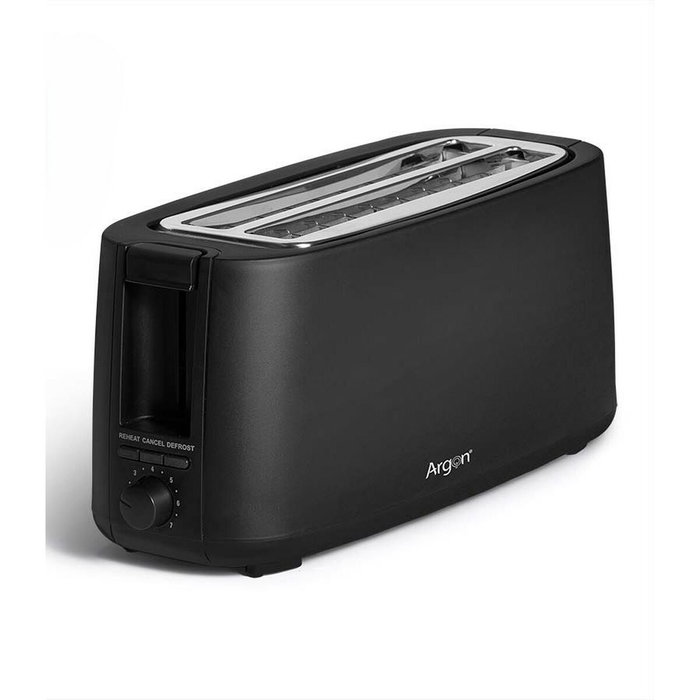 Argon Tostadora Doble Larga Negro 1400W