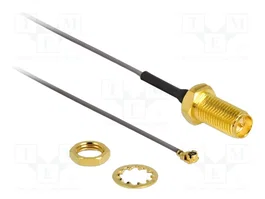 DeLOCK 88379 Cable de antena I-PEX a RP-SMA 35 cm 6 GHz