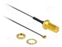 DeLOCK 88379 Cable de antena I-PEX a RP-SMA 35 cm 6 GHz