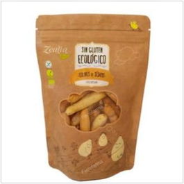 ZEALIA Mini Grissini Sésamo Colines 75Gr. Bio Sin Gluten Vegano
